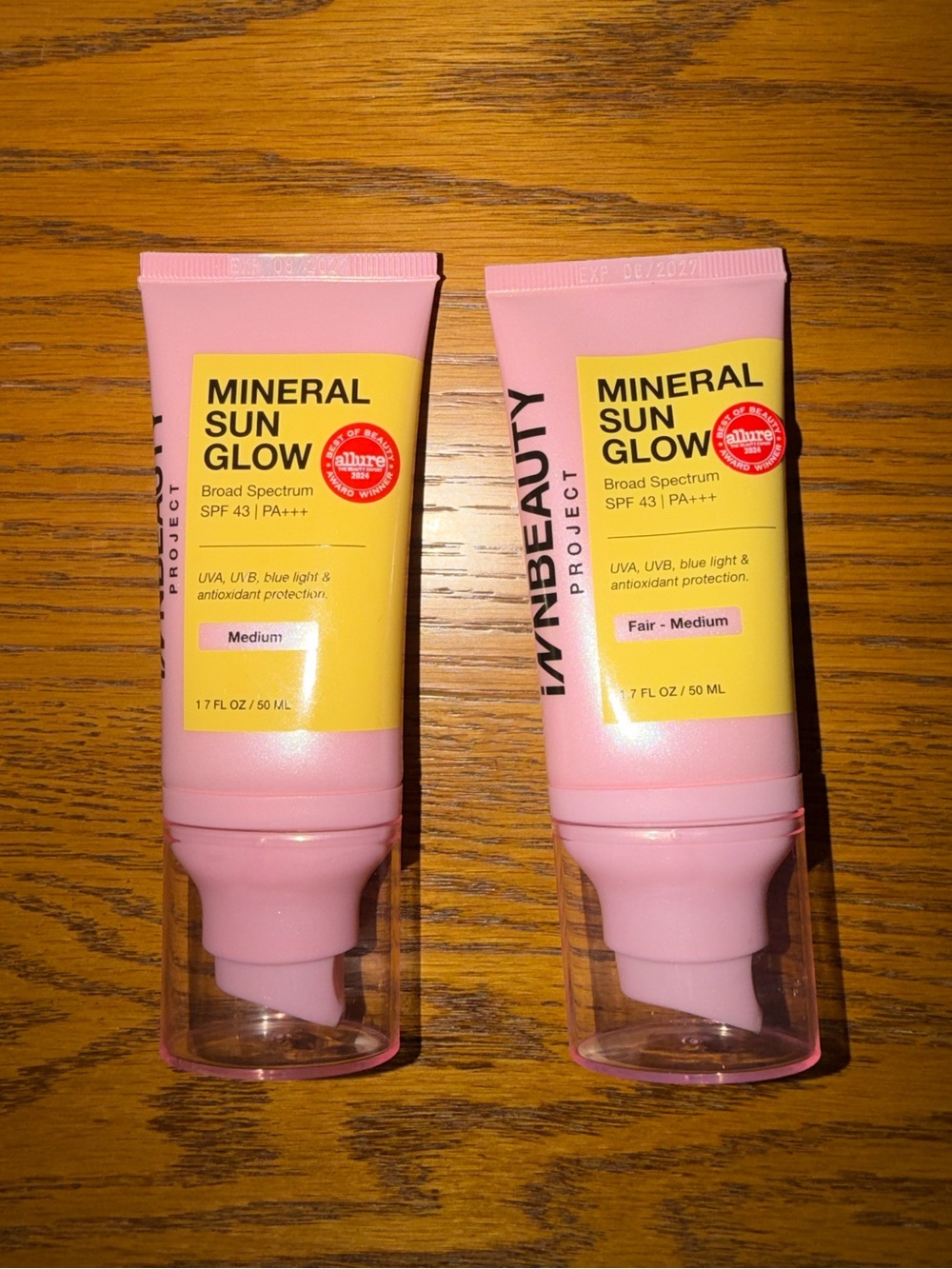 Innbeauty mineral sunscreen